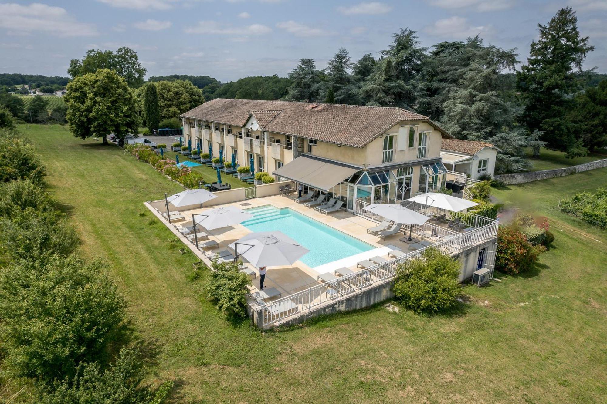 Pey La Tour - Logis Hotels & Restaurant Salleboeuf Екстер'єр фото